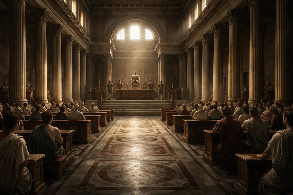 Roman courtroom